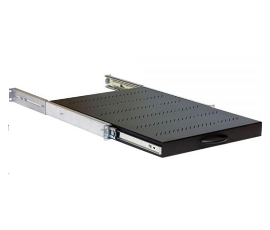 TRITON 19' výsuvná polička 650mm plnovýsuv, nosnost 45kg, černá