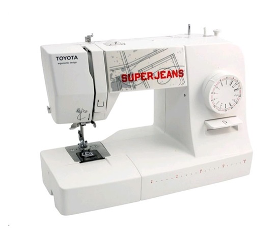 TOYOTA Super jeans J15 White šicí stroj