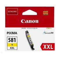 Canon CARTRIDGE CLI-581 XXL žlutá pro PIXMA TS615x, TS625x, TS635x, TR7550, TS815x (824str.)