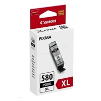 Canon CARTRIDGE PGI-580XL pigmentová černá pro PIXMA TS615x, TS625x, TS635x, TR7550, TS815x (400 str.)