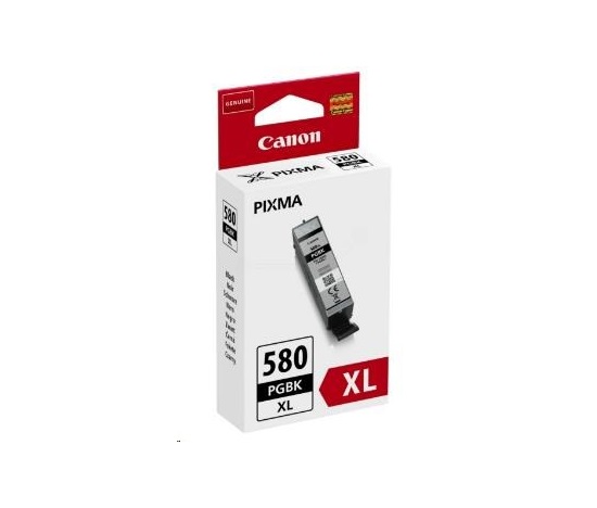 Canon CARTRIDGE PGI-580XL pigmentová černá pro PIXMA TS615x, TS625x,  TS635x, TR7550, TS815x (400 str.)