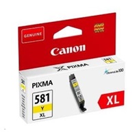Canon CARTRIDGE PGI-580XL žlutá pro PIXMA TS615x, TS625x, TS635x, TR7550, TS815x (518 str.)