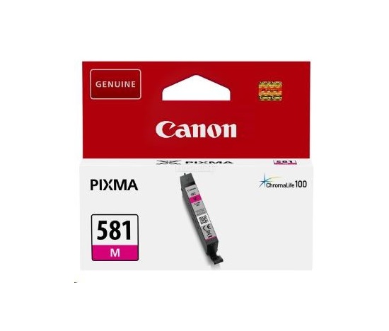 Canon CARTRIDGE CLI-581 purpurová pro PIXMA TS615x, TS625x, TS635x, TS815x,TS825x, TS835x, TS915x  (237 str.)