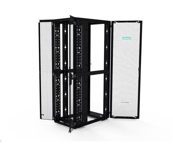 HPE rack 42U 600mmx1075mm G2 Kitted Advanced Pallet Rack + Side Panels and Baying.