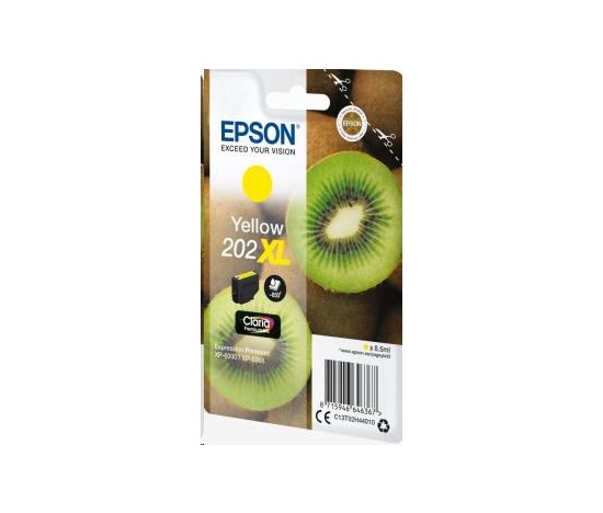 EPSON ink bar Singlepack "Kiwi" Yellow 202XL Claria Premium Ink 8,5 ml