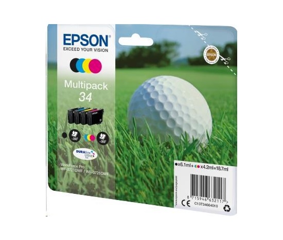 EPSON ink Multipack 4-colours "Golf" 34 DURABrite Ultra Ink