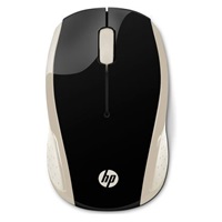 HP myš - 200 Mouse, Wireless, Silk Gold