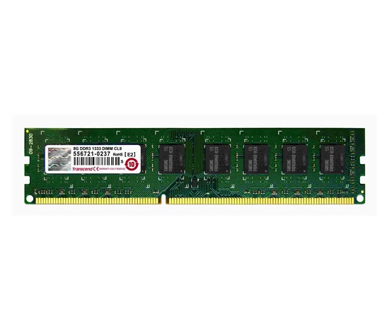 TRANSCEND DIMM DDR3 8GB 1333MHz 2Rx8 CL9