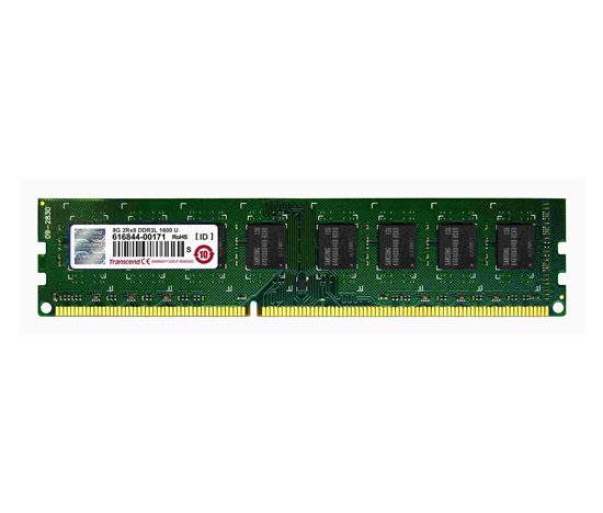 TRANSCEND DIMM DDR3L 8GB 1600MHz 2Rx8 CL11