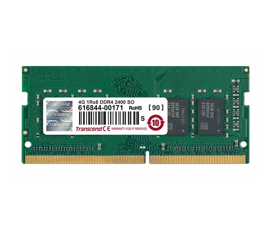 TRANSCEND SODIMM DDR4 4GB 2400MHz 1Rx8 CL17