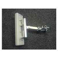 Držák antény na stožár nebo zeď pro NanoStation, polohovatelný, galvanický zinek, délka 15cm