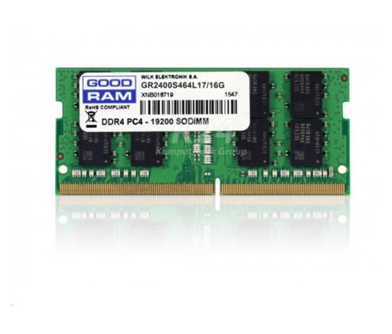 GOODRAM SODIMM DDR4 16GB 2400MHz CL17