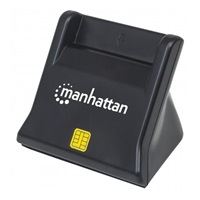 MANHATTAN Čtečka karet / SIM, kontaktní, černá