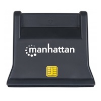 MANHATTAN Čtečka karet / SIM, kontaktní, černá