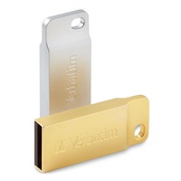 VERBATIM Flash Disk 16GB Metal Executive, USB 2.0, stříbrná