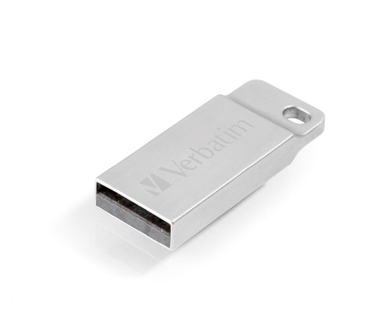 VERBATIM Flash Disk 32GB Metal Executive, USB 2.0, stříbná