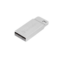 VERBATIM Flash Disk 64GB Metal Executive, USB 2.0, stříbrná