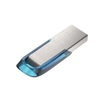 SanDisk Flash Disk 64GB Ultra Flair, USB 3.0, tropic modrá