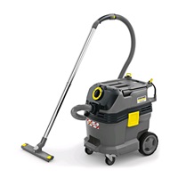 Karcher NT 30/1 Tact víceúčelový průmyslový vysavač, 1380 W, 30 l, 69 dB, 74 l/s, PES filtr, kovová kola