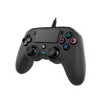 Nacon Wired Compact Controller - ovladač pro PlayStation 4 - černý