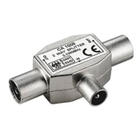 PremiumCord TV antenní slučovač-rozbočovač IEC 75 Ohm 1xM-2xF