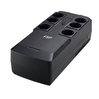 Fortron UPS FSP NanoFit 800, 800 VA, 2xUSB power, LCD, RJ45, offline