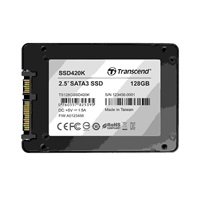 TRANSCEND Industrial SSD 420K, 128GB, 2,5", SATA III, MLC, Aluminium case