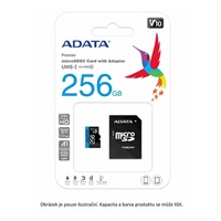 ADATA MicroSDXC karta 64GB Premier UHS-I Class 10 + SD adaptér