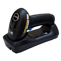 CipherLab 2560 Kit USB bezdrátová čtečka 1D čárových kódů, Bluetooth, černá se závěsným poutkem