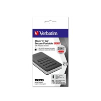 VERBATIM externí SSD Incl.KEYPAD 256GB USB3.1 GDPR