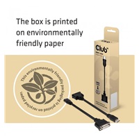 Club3D Adaptér pasivní HDMI na DVI-D Single Link (M/F), 22cm