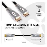 Club3D Kabel HDMI 2.0, High Speed 4K60Hz UHD (M/M), 5m
