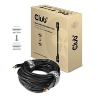 Club3D HDMI 2.0 MALE TO HDMI 2.0 MALE  High Speed 4K UHD  Active - Redmere 10m/32.8ft, 28 AWG