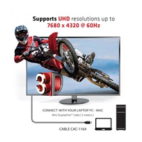 Club3D Kabel mini DisplayPort 1.4 HBR3 8K60Hz (M/M), 2m, 34 AWG