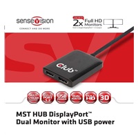 Club3D MST HUB 1X DP TO 2X DP
