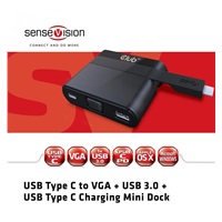 Club3D MINI USB 3.0 TYPE C DOCKING STATION