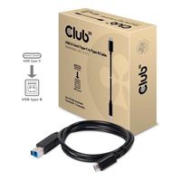 Club3D USB 3.1 TYPE C GEN 2 MALE (10Gbps) to TYPE B MALE Cable 1Meter / 3.28 Feet