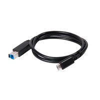 Club3D USB 3.1 TYPE C GEN 2 MALE (10Gbps) to TYPE B MALE Cable 1Meter / 3.28 Feet