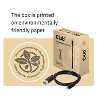 Club3D USB 3.1 TYPE C GEN 2 MALE (10Gbps) to TYPE B MALE Cable 1Meter / 3.28 Feet