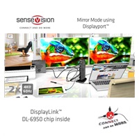 Club3D USB 3.0 DUAL DISPLAY 4K60HZ dokovací stanice