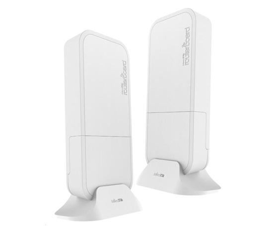 MikroTik Wireless Wire (RBwAPG-60ad kit), 1Gbps full-duplex, 802.11ad, 60GHz, již spárováno=bez nutnosti konfigurace