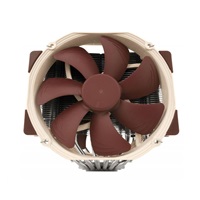 NOCTUA Chladič CPU NH-D15 SE-AM4, 2x 140mm, AM4, AM5, hnědá/stříbrná