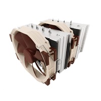NOCTUA Chladič CPU NH-D15 SE-AM4, 2x 140mm, AM4, AM5, hnědá/stříbrná