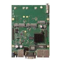 MikroTik RouterBOARD RBM33G, dual-core 880MHz, 256MB DDR3, 3x GLAN, 2x mini-PCIe, 2xSIM slot, 1xM.2, USB, RS232, vč. L4