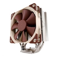 NOCTUA Chladič CPU NH-U12S SE-AM4, 1x 120mm, AM4, AM5, hnědá/stříbrná