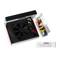 NOCTUA Ventilátor NF-F12 PWMCH.BK.S, 120mm, černá