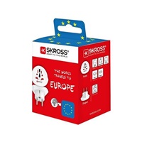 SKROSS cestovní adaptér Europe pro cizince v ČR, typ E/F