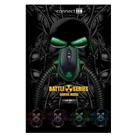 CONNECT IT BATTLE RNBW optická herní myš
