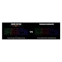 CONNECT IT BATTLE RNBW klávesnice pro hráče, CZ/US