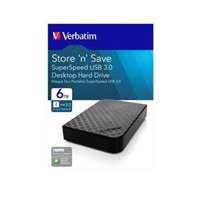 VERBATIM HDD 6TB Store ‘n‘ Save, USB 3.0, GEN II